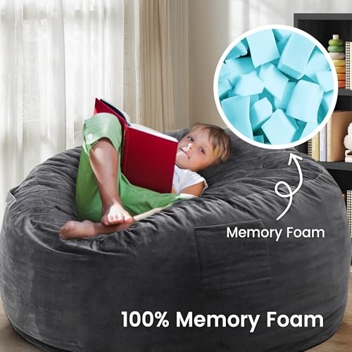 Kromax Large Bean Bag Chair Review Comfortable Memory Foam Seating for All Ages Kromax Large Bean Bag Chair Review Comfortable Memory Foam Seating for All Ages