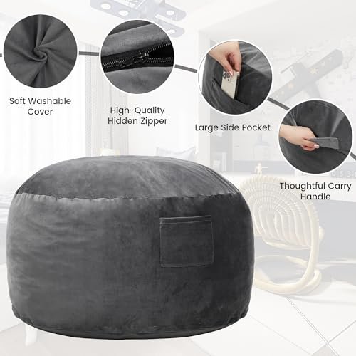 Kromax Large Bean Bag Chair Review Comfortable Memory Foam Seating for All Ages Kromax Large Bean Bag Chair Review Comfortable Memory Foam Seating for All Ages