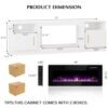 LEMBERI 70-MTTV Fireplace TV Stand Review Modern Media Console with LED Light LEMBERI 70-MTTV Fireplace TV Stand Review Modern Media Console with LED Light