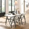 Living and More 6 Foot Fold-in-Half Table Review Durable Portable Folding Table Living and More 6 Foot Fold-in-Half Table Review Durable Portable Folding Table