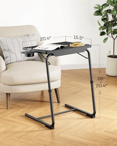 LORYERGO TV Tray Review Folding Table with Adjustable Height and Tilt Angles LORYERGO TV Tray Review Folding Table with Adjustable Height and Tilt Angles