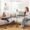 LORYERGO TV Trays Review Adjustable Height Folding Table with Cup Holder Versatility LORYERGO TV Trays Review Adjustable Height Folding Table with Cup Holder Versatility