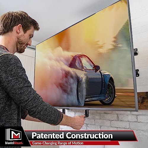 MantelMount MM340 TV Mount Review full motion and pull down features explained MantelMount MM340 TV Mount Review full motion and pull down features explained
