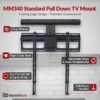 MantelMount MM340 TV Mount Review full motion and pull down features explained MantelMount MM340 TV Mount Review full motion and pull down features explained