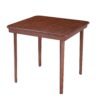 MECO Stakmore Classic Straight Edge Solid Wood Folding Card Table, Cherry Frame MECO Stakmore Classic Straight Edge Solid Wood Folding Card Table, Cherry Frame