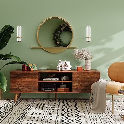 Mid Century Modern TV Stand WLIVE Review Stylish Storage for 55 to 60 Inch TVs Mid Century Modern TV Stand WLIVE Review Stylish Storage for 55 to 60 Inch TVs