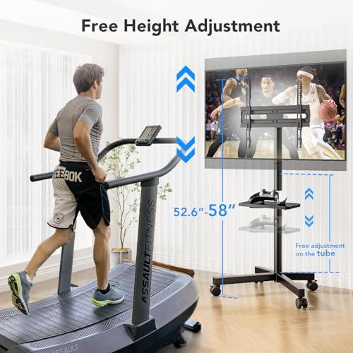 Mobile TV Stand Review AX WABER AX1005TBM Universal Rolling Cart for 23 to 60 Inch TVs Mobile TV Stand Review AX WABER AX1005TBM Universal Rolling Cart for 23 to 60 Inch TVs