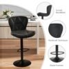 Modern Bar Stools Set of 2 Nalupatio Review Adjustable Swivel Comfort and Style Modern Bar Stools Set of 2 Nalupatio Review Adjustable Swivel Comfort and Style