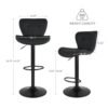 Modern Bar Stools Set of 2 Nalupatio Review Adjustable Swivel Comfort and Style Modern Bar Stools Set of 2 Nalupatio Review Adjustable Swivel Comfort and Style