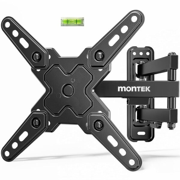 monTEK Full Motion TV Wall Mount Bracket for Most 13-43 Inch LED LCD Flat Screen TVs & Monitors, Swivel Tilt Extension Rotation with Articulating Arms, TV Mount Max VESA... monTEK Full Motion TV Wall Mount Bracket for Most 13-43 Inch LED LCD Flat Screen TVs & Monitors, Swivel Tilt Extension Rotation with Articulating Arms, TV Mount Max VESA...