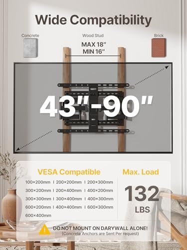 monTEK Ultra Slim TV Wall Mount Review for 43-90 Inch TVs with Full Motion Design monTEK Ultra Slim TV Wall Mount Review for 43-90 Inch TVs with Full Motion Design