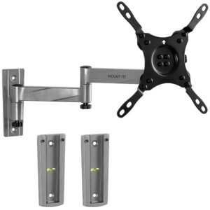 Mount-It! Locking RV TV Mount with Dual Wall Plates & Quick Release | Full Motion Rust-Resistant Aluminum Arm for Indoor & Outdoor Use in Camper, Trailer, RV | 13-42 Inch... Mount-It! Locking RV TV Mount with Dual Wall Plates & Quick Release | Full Motion Rust-Resistant Aluminum Arm for Indoor & Outdoor Use in Camper, Trailer, RV | 13-42 Inch...