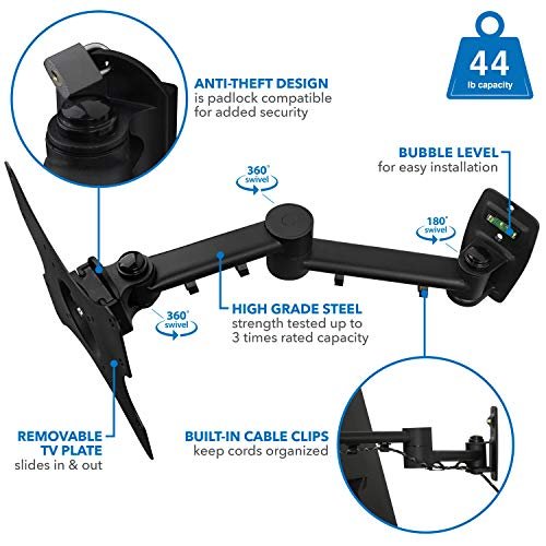 Mount-It TV Wall Mount Review Full Motion Tilt Swivel Bracket for 13-42 Inch Screens Mount-It TV Wall Mount Review Full Motion Tilt Swivel Bracket for 13-42 Inch Screens