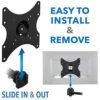 Mount-It TV Wall Mount Review Full Motion Tilt Swivel Bracket for 13-42 Inch Screens Mount-It TV Wall Mount Review Full Motion Tilt Swivel Bracket for 13-42 Inch Screens