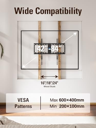 Mounting Dream Fixed TV Wall Mount Review Best for 42-84 Inch TVs Durable Design Mounting Dream Fixed TV Wall Mount Review Best for 42-84 Inch TVs Durable Design