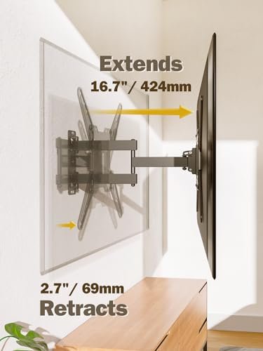 Mounting Dream Full Motion TV Wall Mount Review Best for 26 to 55 Inch TVs Mounting Dream Full Motion TV Wall Mount Review Best for 26 to 55 Inch TVs