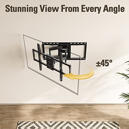 Mounting Dream Full Motion TV Wall Mount Review Best for 42-90 Inch TVs Mounting Dream Full Motion TV Wall Mount Review Best for 42-90 Inch TVs