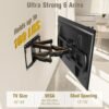 Mounting Dream Full Motion TV Wall Mount Review Best for 42 to 84 Inch TVs Mounting Dream Full Motion TV Wall Mount Review Best for 42 to 84 Inch TVs