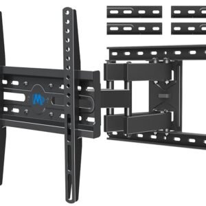 Mounting Dream TV Wall Mount for Most 32-65 Inch TV, Full Motion TV Mount with Dual Arms, Wall Mount Bracket with Swivel and Tilt, Fits 16", 18", 24" Studs, Max VESA 400x400mm,... Mounting Dream TV Wall Mount for Most 32-65 Inch TV, Full Motion TV Mount with Dual Arms, Wall Mount Bracket with Swivel and Tilt, Fits 16", 18", 24" Studs, Max VESA 400x400mm,...