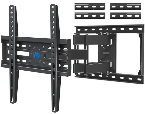 Mounting Dream TV Wall Mount for Most 32-65 Inch TV, Full Motion TV Mount with Dual Arms, Wall Mount Bracket with Swivel and Tilt, Fits 16", 18", 24" Studs, Max VESA 400x400mm,... Mounting Dream TV Wall Mount for Most 32-65 Inch TV, Full Motion TV Mount with Dual Arms, Wall Mount Bracket with Swivel and Tilt, Fits 16", 18", 24" Studs, Max VESA 400x400mm,...