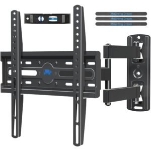 Mounting Dream TV Wall Mount Swivel and Tilt for Most 26-55 Inch TV, TV Mount Perfect Center Design, Full Motion TV Mount Bracket with Articulation, up to VESA 400x400mm, 60... Mounting Dream TV Wall Mount Swivel and Tilt for Most 26-55 Inch TV, TV Mount Perfect Center Design, Full Motion TV Mount Bracket with Articulation, up to VESA 400x400mm, 60...