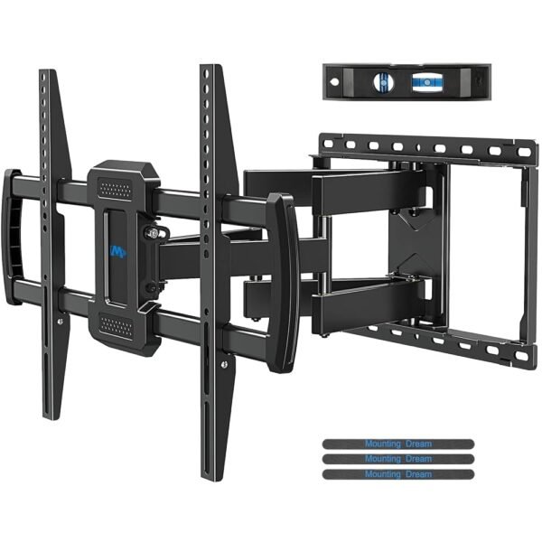 Mounting Dream TV Wall Mount, UL Listed Full Motion Mount Bracket for 42-84 Inch Flat Screen TVs, Swivel Articulating Dual Arms, Max VESA 600x400mm, 100 LBS Loading, Fits 16... Mounting Dream TV Wall Mount, UL Listed Full Motion Mount Bracket for 42-84 Inch Flat Screen TVs, Swivel Articulating Dual Arms, Max VESA 600x400mm, 100 LBS Loading, Fits 16...