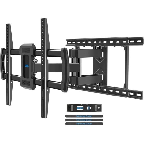 Mounting Dream TV Wall Mounts Bracket for Most 42-84 Inch TVs, UL Listed Premium TV Mount Full Motion with Articulating Arms, Max VESA 600x400mm and 100LBS, Fits 16", 18", 24"... Mounting Dream TV Wall Mounts Bracket for Most 42-84 Inch TVs, UL Listed Premium TV Mount Full Motion with Articulating Arms, Max VESA 600x400mm and 100LBS, Fits 16", 18", 24"...