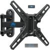 Mounting Dream UL Listed TV Mount Swivel and Tilt for Most 13-42 Inch TVs, Full Motion TV Wall Mount Bracket with Articulating Arm, Max VESA 200x200mm, Loading 50 lbs, MD2465 Mounting Dream UL Listed TV Mount Swivel and Tilt for Most 13-42 Inch TVs, Full Motion TV Wall Mount Bracket with Articulating Arm, Max VESA 200x200mm, Loading 50 lbs, MD2465