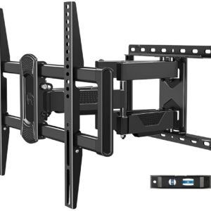 Mounting Dream UL Listed TV Wall Mount for Most 42-84 Inch TV, Full Motion TV Mount with Swivel and Tilt, TV Bracket with Articulating Dual Arms, Fits 16inch Studs, Max VESA... Mounting Dream UL Listed TV Wall Mount for Most 42-84 Inch TV, Full Motion TV Mount with Swivel and Tilt, TV Bracket with Articulating Dual Arms, Fits 16inch Studs, Max VESA...
