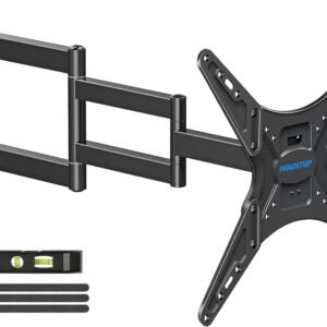MOUNTUP Corner TV Wall Mount for Most 26-65 Inch TVs, Long Arm TV Mount with 30 Inch Extension Arm, Smooth Swivel Tilt Single Stud Full Motion Bracket Max VESA 400x400mm, 77 lbs... MOUNTUP Corner TV Wall Mount for Most 26-65 Inch TVs, Long Arm TV Mount with 30 Inch Extension Arm, Smooth Swivel Tilt Single Stud Full Motion Bracket Max VESA 400x400mm, 77 lbs...