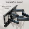 MOUNTUP Full Motion TV Wall Mount Review Best for 42-82 Inch TVs with Articulating Swivel MOUNTUP Full Motion TV Wall Mount Review Best for 42-82 Inch TVs with Articulating Swivel