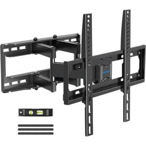 MOUNTUP UL Listed TV Wall Mount, Full Motion TV Mount for Most 26-65 Inch Flat/Curved TVs Fit 16" Wood Stud, Wall Mount TVs Bracket with Dual Swivel Articulating Arm Max VESA... MOUNTUP UL Listed TV Wall Mount, Full Motion TV Mount for Most 26-65 Inch Flat/Curved TVs Fit 16" Wood Stud, Wall Mount TVs Bracket with Dual Swivel Articulating Arm Max VESA...