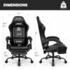 N-GEN GAMING Video Gaming Chair Review Comfortable Ergonomic High Back Recliner with Footrest N-GEN GAMING Video Gaming Chair Review Comfortable Ergonomic High Back Recliner with Footrest