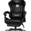 N-GEN GAMING Video Gaming Chair with Footrest High Back Ergonomic Comfortable Office Computer Desk with Lumbar Support Height Adjustable with PU Leather Recliner for Adults... N-GEN GAMING Video Gaming Chair with Footrest High Back Ergonomic Comfortable Office Computer Desk with Lumbar Support Height Adjustable with PU Leather Recliner for Adults...