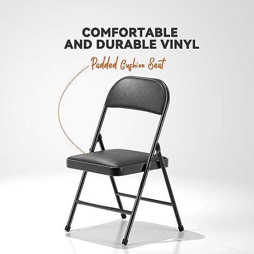 Nazhura Padded Folding Chair Review Comfortable Durable Folding Chairs for Home and Office Nazhura Padded Folding Chair Review Comfortable Durable Folding Chairs for Home and Office