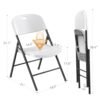 Nazhura Plastic and Steel Folding Chair review Heavy Duty 650 Pound Capacity Portable Seating Nazhura Plastic and Steel Folding Chair review Heavy Duty 650 Pound Capacity Portable Seating