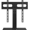 OLIXIS Universal TV Mount Stand for 26-55 inch TVs, Height Adjustable, Swivel Table Top TV Stand with Tempered Glass Base, Holds up to 99 LBs, Max VESA 400x400mm OLIXIS Universal TV Mount Stand for 26-55 inch TVs, Height Adjustable, Swivel Table Top TV Stand with Tempered Glass Base, Holds up to 99 LBs, Max VESA 400x400mm