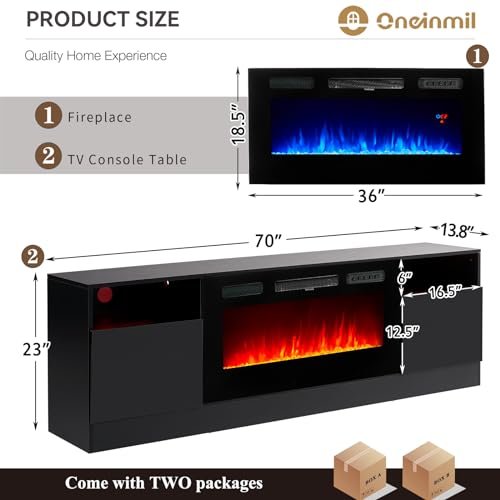 oneinmil Fireplace TV Stand Review Best Modern 70 Inch Entertainment Center with Electric Fireplace oneinmil Fireplace TV Stand Review Best Modern 70 Inch Entertainment Center with Electric Fireplace
