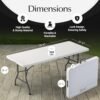 Our Modern Space 1070 Folding Table Review Portable Heavy Duty 6 Feet Design Our Modern Space 1070 Folding Table Review Portable Heavy Duty 6 Feet Design