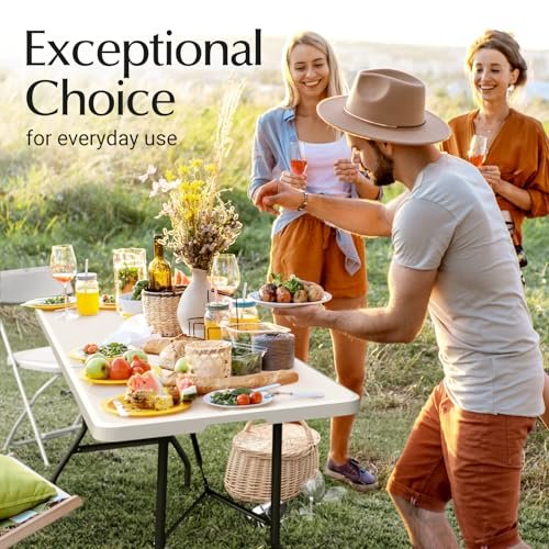 Our Modern Space 1070 Folding Table Review Portable Heavy Duty 6 Feet Design Our Modern Space 1070 Folding Table Review Portable Heavy Duty 6 Feet Design