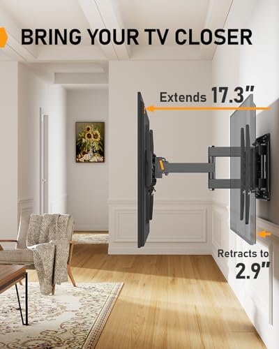 Perlegear Full Motion TV Mount Review for 32 to 65 Inch TVs with Swivel and Tilt Perlegear Full Motion TV Mount Review for 32 to 65 Inch TVs with Swivel and Tilt