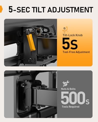 Perlegear Full Motion TV Mount Review for 32 to 65 Inch TVs with Swivel and Tilt Perlegear Full Motion TV Mount Review for 32 to 65 Inch TVs with Swivel and Tilt