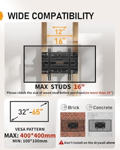 Perlegear Full Motion TV Mount Review for 32 to 65 Inch TVs with Swivel and Tilt Perlegear Full Motion TV Mount Review for 32 to 65 Inch TVs with Swivel and Tilt