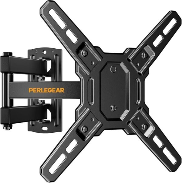 Perlegear Full Motion TV Wall Mount Bracket for Most 13-42 Inch LED LCD Flat Curved Screen TVs & Monitors, Swivel Tilt Extension with Articulating Arms, Max VESA 200x200mm up to... Perlegear Full Motion TV Wall Mount Bracket for Most 13-42 Inch LED LCD Flat Curved Screen TVs & Monitors, Swivel Tilt Extension with Articulating Arms, Max VESA 200x200mm up to...