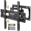 Perlegear Full Motion TV Wall Mount for 26-65 inch TVs, TV Bracket Supports Swivel Articulating Level Extension Tilt Arms, Max VESA 400x400mm up to 99lbs, 16" Wood Studs, PGMFK4 Perlegear Full Motion TV Wall Mount for 26-65 inch TVs, TV Bracket Supports Swivel Articulating Level Extension Tilt Arms, Max VESA 400x400mm up to 99lbs, 16" Wood Studs, PGMFK4