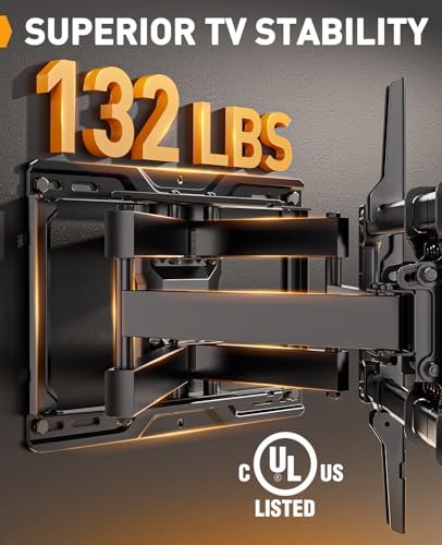 Perlegear Full Motion TV Wall Mount Review Best 42 to 84 Inch Bracket Flexibility Perlegear Full Motion TV Wall Mount Review Best 42 to 84 Inch Bracket Flexibility