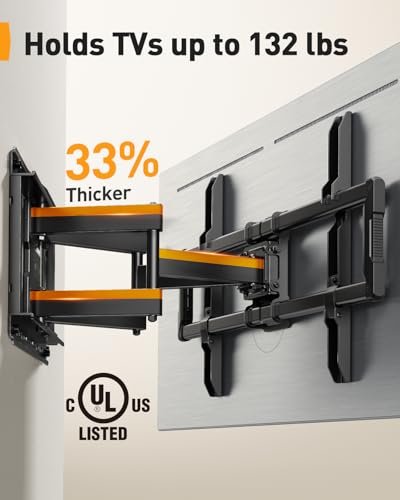 Perlegear Full Motion TV Wall Mount Review Best for 40 to 86 Inch TVs Perlegear Full Motion TV Wall Mount Review Best for 40 to 86 Inch TVs
