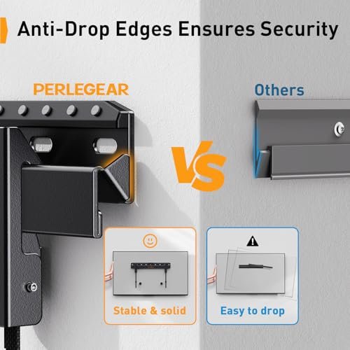 Perlegear Studless TV Wall Mount Review Best No Drill Mount for 24-55 Inch TVs