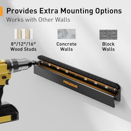 Perlegear Studless TV Wall Mount Review Best No Drill Mount for 24-55 Inch TVs