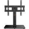 Perlegear Tabletop TV Stand, Universal TV Stand for 23–60 Inch LCD LED OLED TVs, Height Adjustable TV Base Stand with Tempered Glass Base Cable Management,VESA 400x400mm, PGTVS02 Perlegear Tabletop TV Stand, Universal TV Stand for 23–60 Inch LCD LED OLED TVs, Height Adjustable TV Base Stand with Tempered Glass Base Cable Management,VESA 400x400mm, PGTVS02
